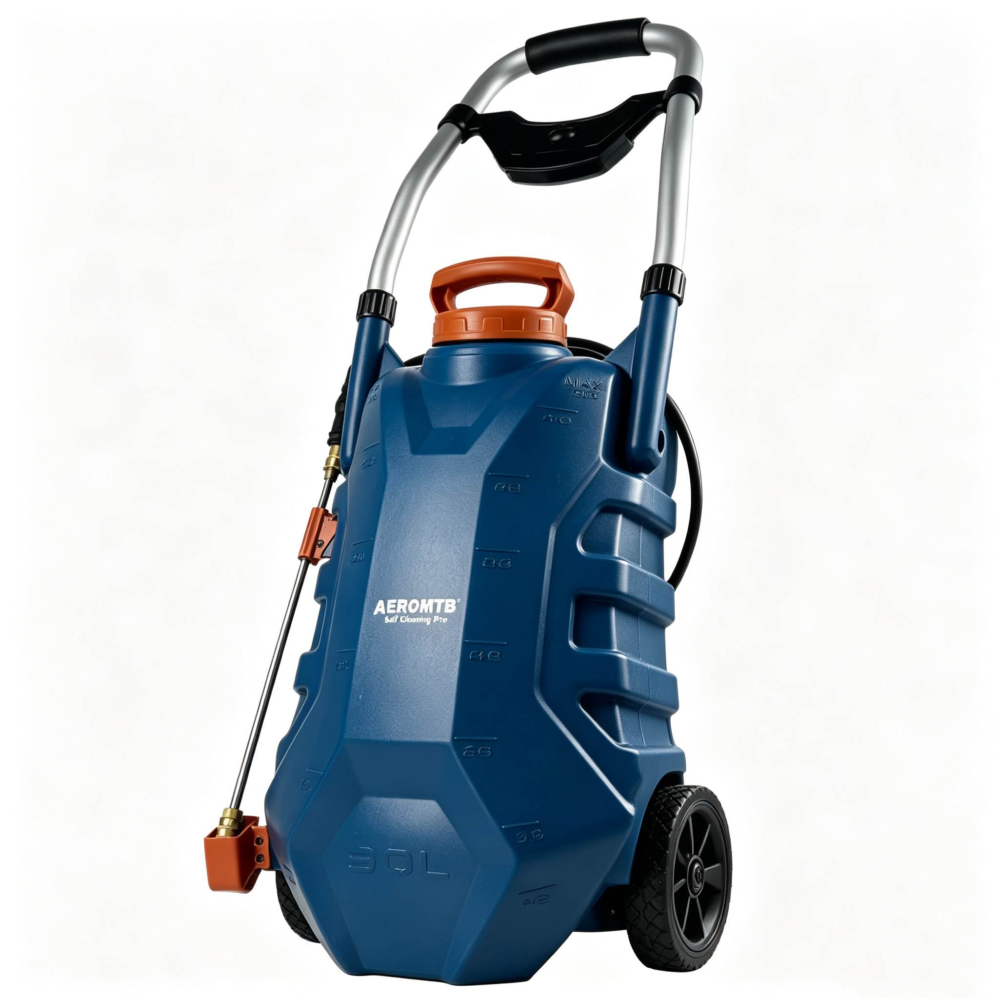 Opryskiwacz wózkowy ze zdalnym sterowaniem Bluetooth 30L do opryskiwania dużych ogrodów